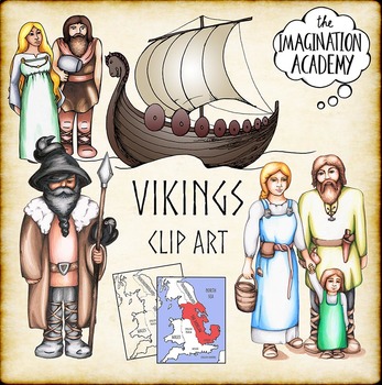 Preview of Vikings Clip Art