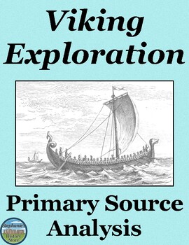 Preview of Vikings Primary Source Analysis and 4 Comprehension Tasks