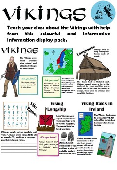 Vikings (Information Display Pack) by Siog sa Seomra | TpT