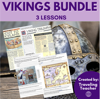 Preview of Vikings: Mini Bundle of Lessons: Reading Passages + Comprehension Activities