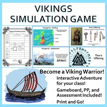 Preview of Vikings Simulation Game