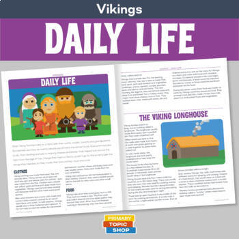 Preview of Vikings - Daily Life