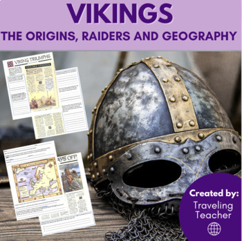 Preview of Vikings: The Origins, Raiders & Geography: Reading Passages + Activities