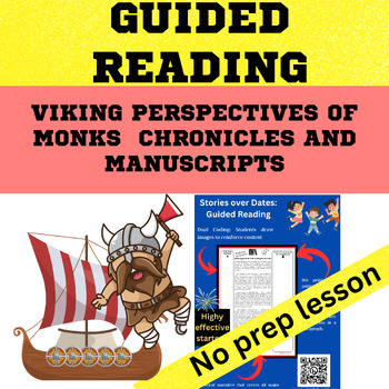 Preview of Vikings - Viking Conquests Perspectives of Monks Chronicles Guided Reading