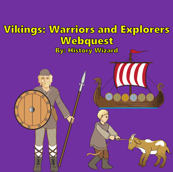 Preview of Vikings: Warriors and Explorers Webquest