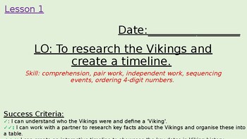 Preview of Vikings - Week 1 timelines and locations