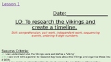 Vikings - Week 1 timelines and locations