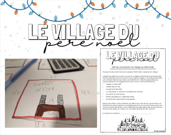 Preview of Village du Père Noel - aire et périmètre
