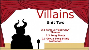 Preview of Villians: a Comprehensive STEAM Unit (Unit 2 Only)