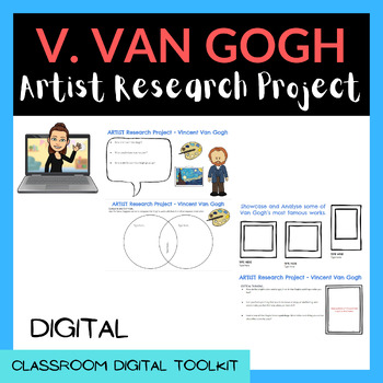 Preview of Vincent Van Gogh - ARTIST Research Project