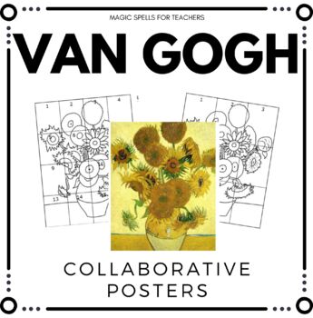 Preview of Vincent Van Gogh Art Activity - Collaborative Poster - Group Project Activity