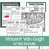 Vincent Van Gogh Art Lesson for Kids - Art History & Art Projects