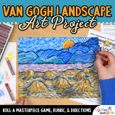 Oil Pastels Projects for Intermediate Art: Van Gogh Lesson
