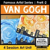 Vincent Van Gogh Starry Night Art Project Famous Artist El