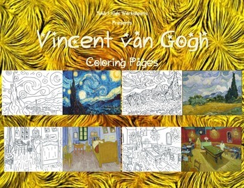 Preview of Vincent van Gogh Coloring Pages
