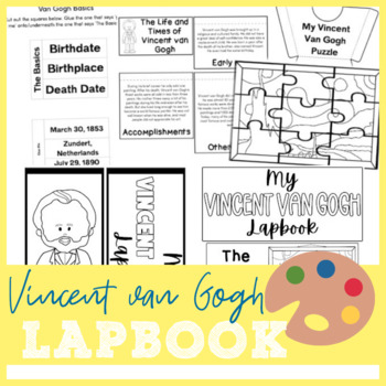 Preview of Vincent van Gogh Lapbook