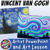 Vincent van Gogh PowerPoint and Art Project - Starry Night