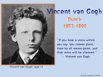 Preview of Vincent van Gogh Slideshow