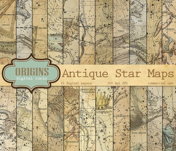 Antique Star Chart