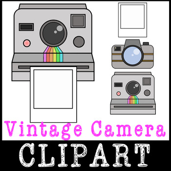 old school camera clip art
