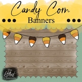 Vintage Candy Corn Banners | Fall Bulletin Board Decoratio