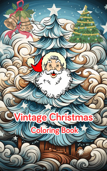 Preview of Vintage Christmas Coloring Book Vintage Christmas Coloring Book