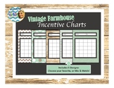 Vintage Farmhouse Incentive Charts