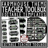 Modern Farmhouse Theme Classroom Decor Teacher Toolbox Lab
