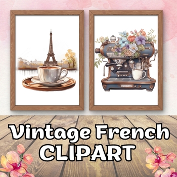 Preview of Vintage French Clipart