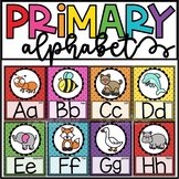 Vintage Primary Alphabet Posters