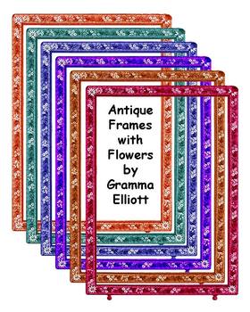 Preview of Vintage Style Italian Micro Mosaic Resizable Frames in an Assortment of Colors