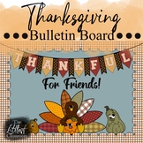 Vintage Thanksgiving Bulletin Board | Thankful Banner Bull