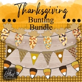 Vintage Thanksgiving Bunting Bundle | Thanksgiving Classro