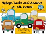 Vintage Trucks and Wreathes