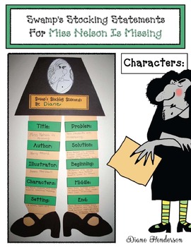 Preview of Miss Nelson is Missing: Writing Prompt Craft Great for Sub Plans