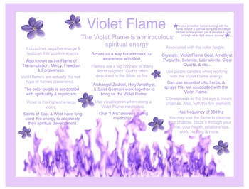Preview of Violet Flame Saint Germain