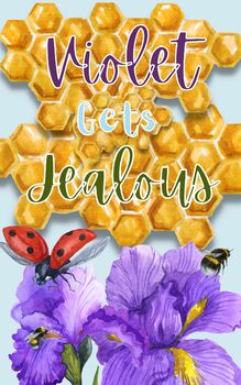 Preview of Violet Gets Jealous: Kids Book for Preschool and Early Readers About Emotions