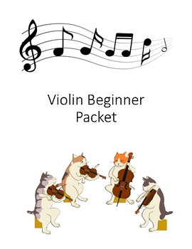 Preview of Violin/Viola Beginner Packet