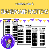 Violin & Viola Finger Chart Exercise