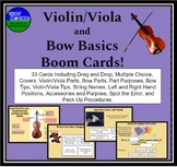 Violin and Viola Basics Boom Cards