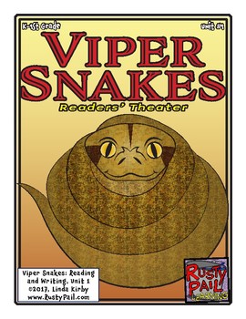 Preview of Viper Snakes Readers' Theater! - Unit 1 (K & 1st Grades)