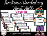Virginia 3rd Grade Reading Academic Vocabulary Word Wall