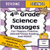 4th Grade Science Reading Passages
