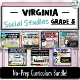 Virginia 5th Grade Social Studies: Full-Year Curriculum BUNDLE!