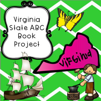 Preview of Virginia ABC Book Research Project--Digital and Paper-Based