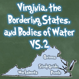 Virginia Bordering States, Bodies of Water VS.2