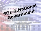 Virginia Civics SOL 6- National Government Note Packet and