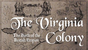 Preview of Virginia Colony PowerPoint and Lecture Notes