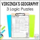 Virginia Geography Logic Puzzles