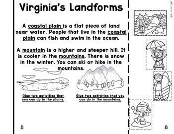 three landforms in virginia